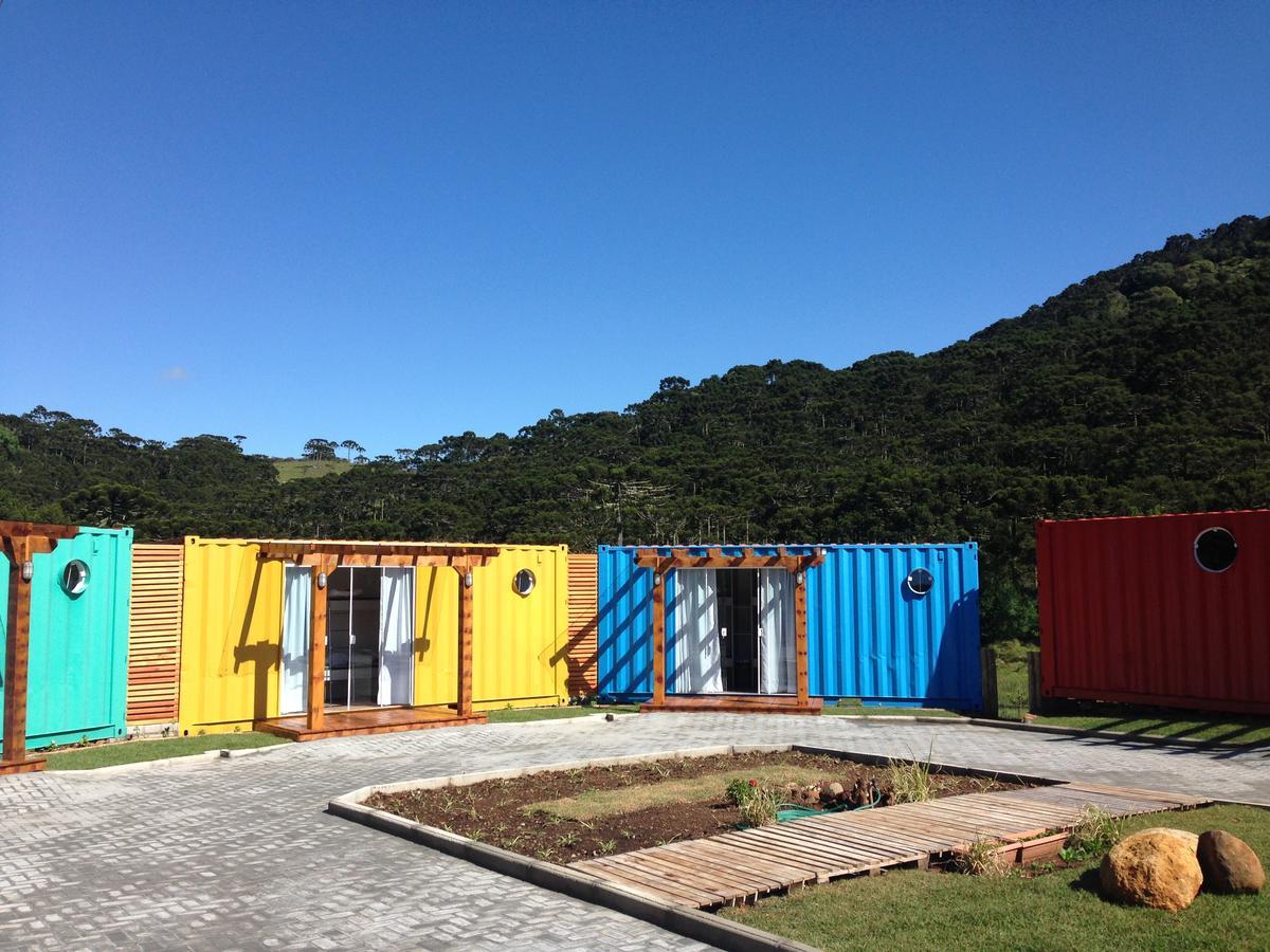 Villa Dos Ventos Hospedagem Container บอมจาร์จิง ดา แซร์ฮา ภายนอก รูปภาพ